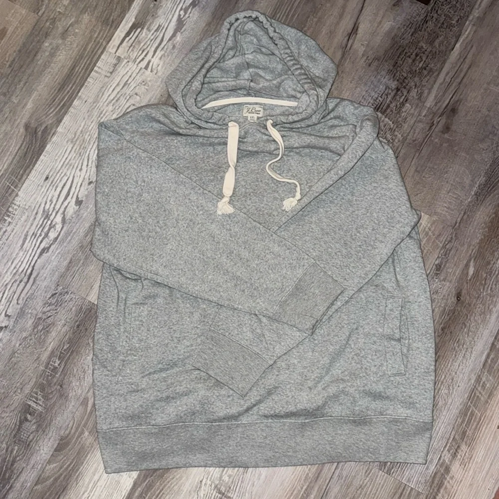 J.Crew XXL grey vintage cloud fleece hoodie